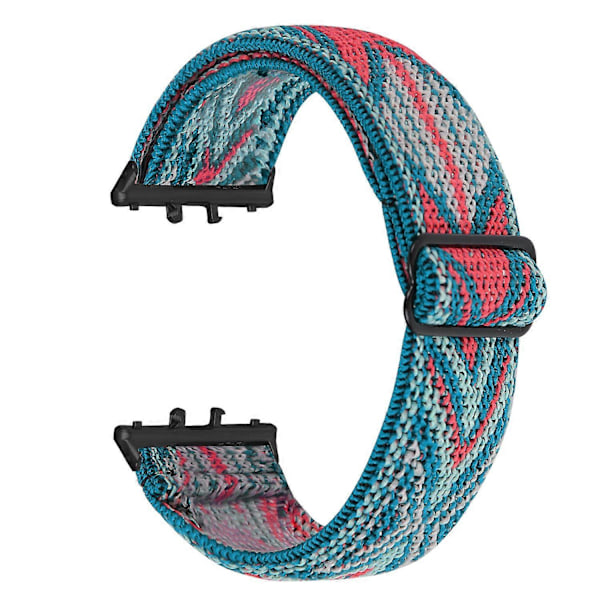 Type P Elastisk armbånd med mønsterdesign til Samsung Galaxy Fit3 SM-R390 (Svart spenne) Style N