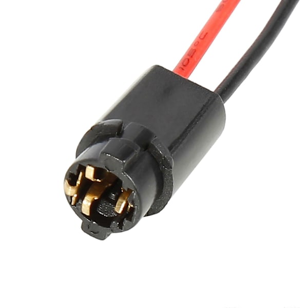 2/3/5/8/10 stk. T5 LED Sokkel Lampe Instrumentbræt Indikator Lys Sokkel 2 Lednings Pære Ledningsnet Ledningsstik Udskiftning til Bil Red 4Pcs