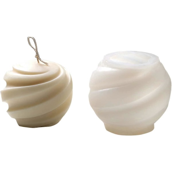 Plastik Lysform Lysform til Støbesæt, DIY Aromaterapi Lysform, 3D Lysform DIY Håndlavet Aromaterapi Lysform til Lysfremstilling