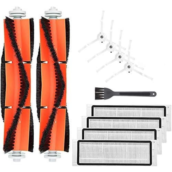 11 stk. reservedele til XIAOMI MI Robot Vacuum Cleaner, Roborock S50 S51 S55 S6 Robot, reservedele, børste og filtre til støvsuger