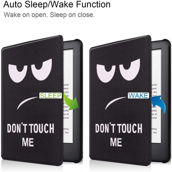 Case för helt nya Kindle 2019 slimmad cover med automatisk sömn/vakningsfunktion Målat case(10:e generationen 2019) - Rör inte