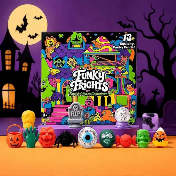 Halloween Nedtelling Squishy Leker - Frights Squish-O-Ween Samling
