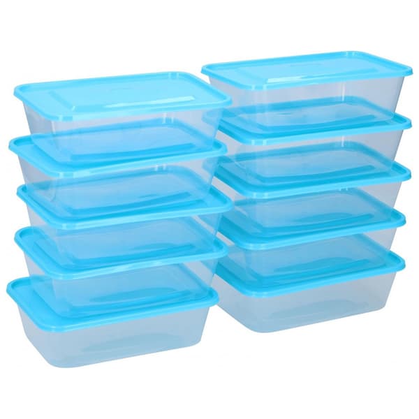 Matlådor i Plast - 10-pack