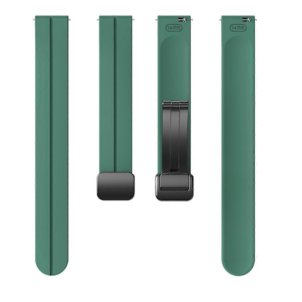 Typ T Silikonarmband för Garmin Lily 2 med Magnetisk Vikbar Spänne Style V
