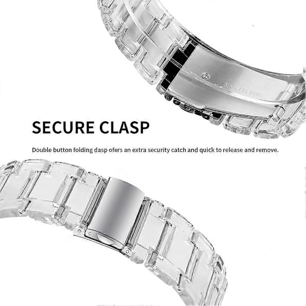 Resin Armband för Huawei Watch 4 Pro/Watch GT 3/2 46mm, 22mm Vattentät Snabbspänne Style O