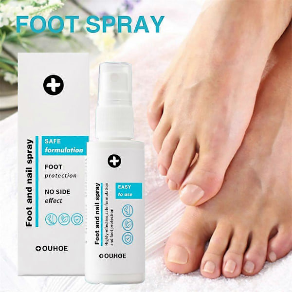 3 st Fot- och Nagelspray, Naturlig och Kraftfull Fotvård