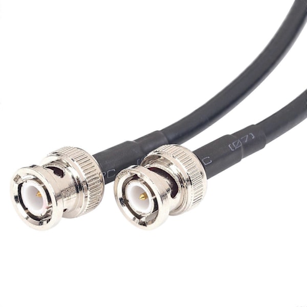 5 meter BNC-forlængerkabel RG-58 BNC-han til BNC-han koaksialkabel Rg58A/U 50Ohm RF-adapter forlænges