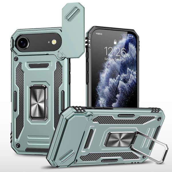 Armor PC + TPU Kamerabeskyttelse Telefoncover (Til iPhone 17 Air)