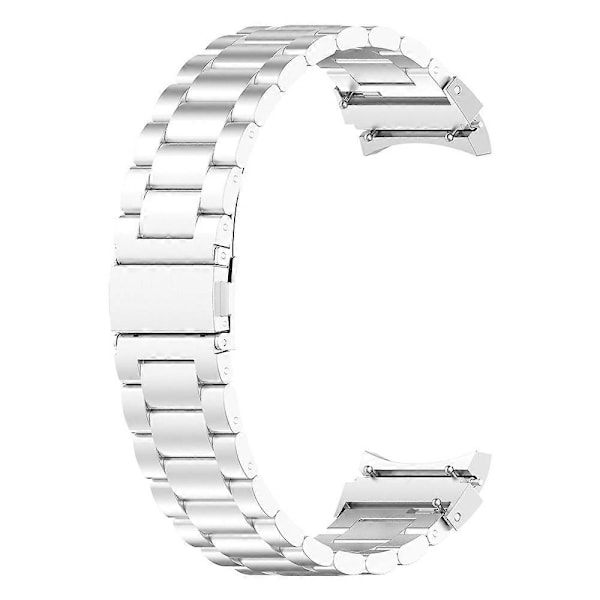 Armband i Metall med 3 Pärlor för Samsung Galaxy Watch6/Watch 5/Watch 5 Pro/Watch 4 Style B