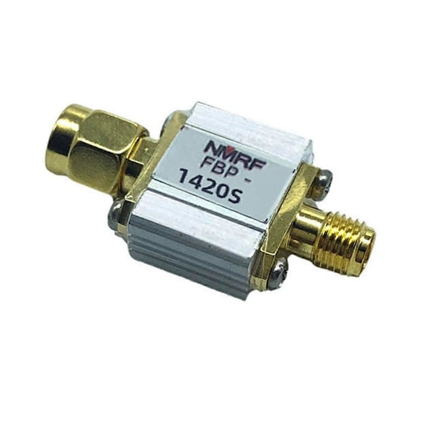 1420MHz Bandpassfilter SAW Bandpass SMA-gränssnitt 80MHz Bandbredd SMA-M SMA-F Gränssnitt Bandpass