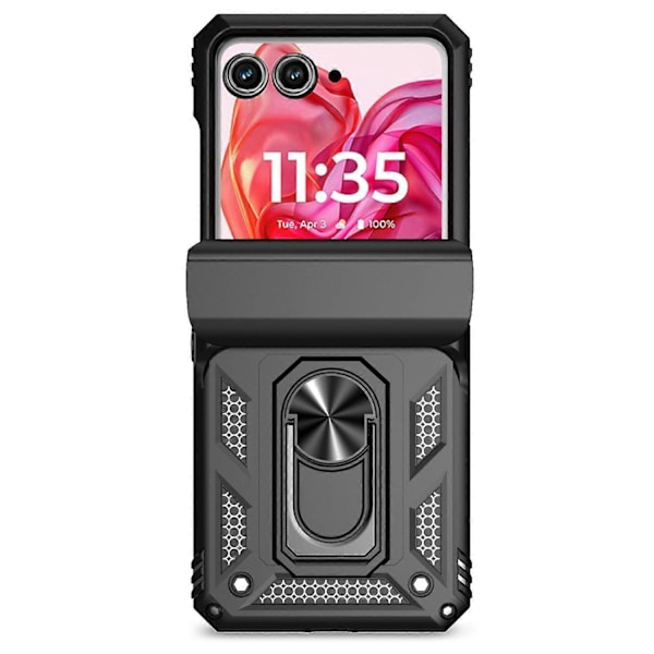 Liukuva Camshield -kotelo Motorola razr 50:lle Black
