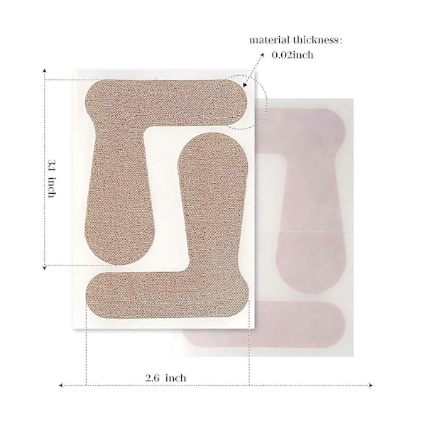 Hallux Valgus Korrigerare för Kvinnor Män Stortå, Självhäftande Stortåskydd Tumskydd Klistermärken, Elastisk Smärtlindrande Patch för Hallux Valgus 10 sheets