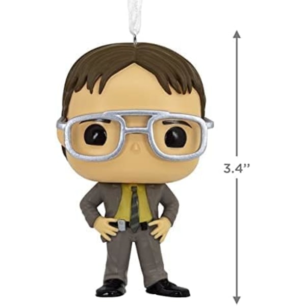 Funko POP! Eksklusiv julepynt-kollektion (The Office Dwight Schrute)