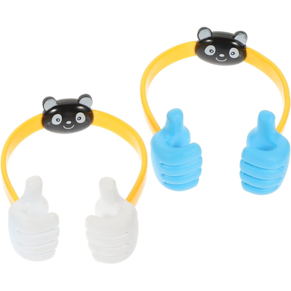 Telefonholder Panda De Celular Para Car Stands Desk Mount Telefonholdere Bilholder til Mobiltelefon Nyhed Tommelfingerholdere Nyhed