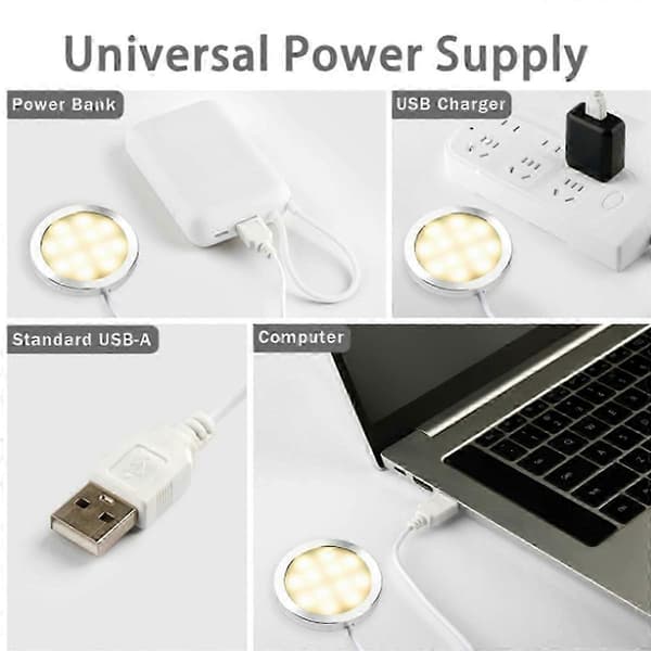 4X DIY LED Lamp Kit: Only Hardware NO 3D Printed Parts, Bright Light Energy Efficient Custom Lighting
