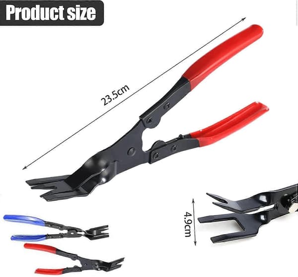 Plastic Rivets, Practical Tool for Removing Rivets, Fasteners, Trim Clips and Fasteners (Red)