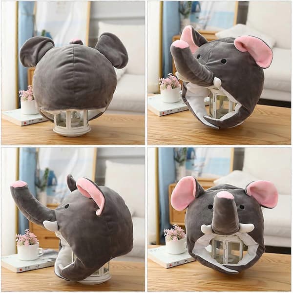 Plysj Elefant Festlue for Karneval Rollespill 1 stk