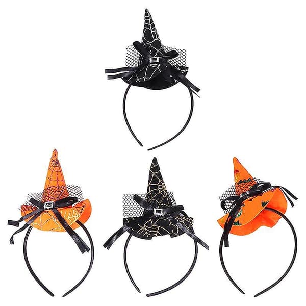 4 stk Hårbånd For Halloween Dekorasjoner