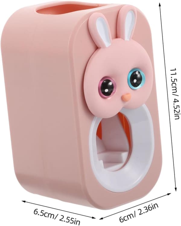 Press Toothpaste Artifact Toothpaste Holder Squeezer Bathroom Accessories Toothpaste Squeezer Dispenser Rabbit Shaped Toothpaste Dispenser Tool