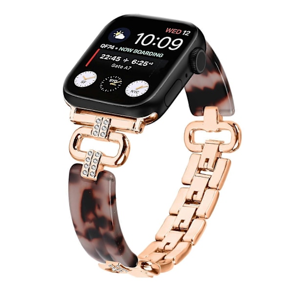 Typ F Armbands för Apple Watch Serie 0 42mm/9 8 7 41mm/SE (2023) SE (2022) SE 6 5 4 40mm/3 2 Style E