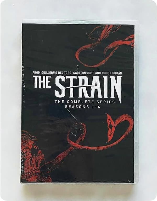 The Strain: The Complete Series Sesong 1-4 (DVD, 14-Disc Box Set) engelsk versjon