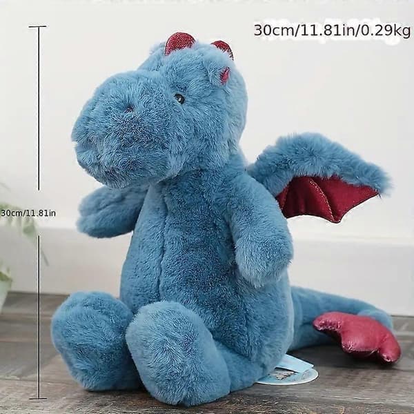 Pehmeä pehmo pitkä tyyny dinosauruslelu 30cm