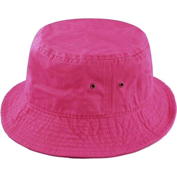Bucket Hat - Unisex 100 % bomull & denim UPF 50 Packable Summer Travel Beach Sun Hat
