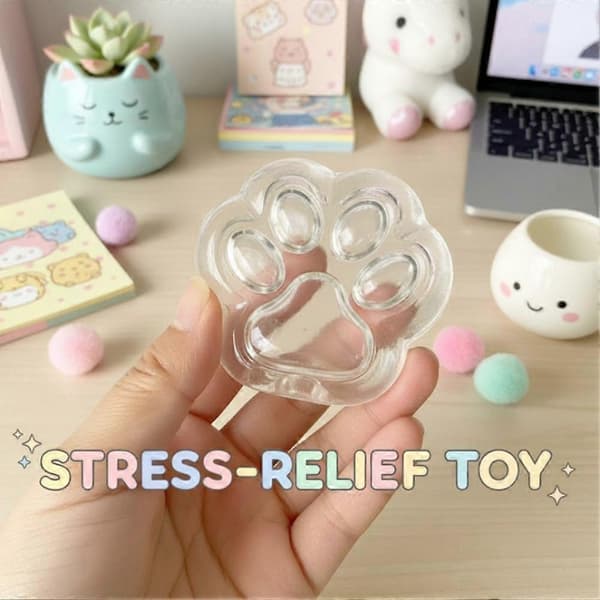 DIY Kattepote Stressbold - Tom Plastikskal til Langsom Rebound Fyld B 5pcs