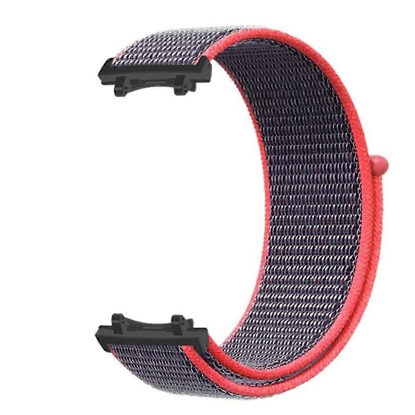 Til Huami Amazfit T-Rex 3 Nylon Urrem Loop Håndledsrem med Konnektor Style D