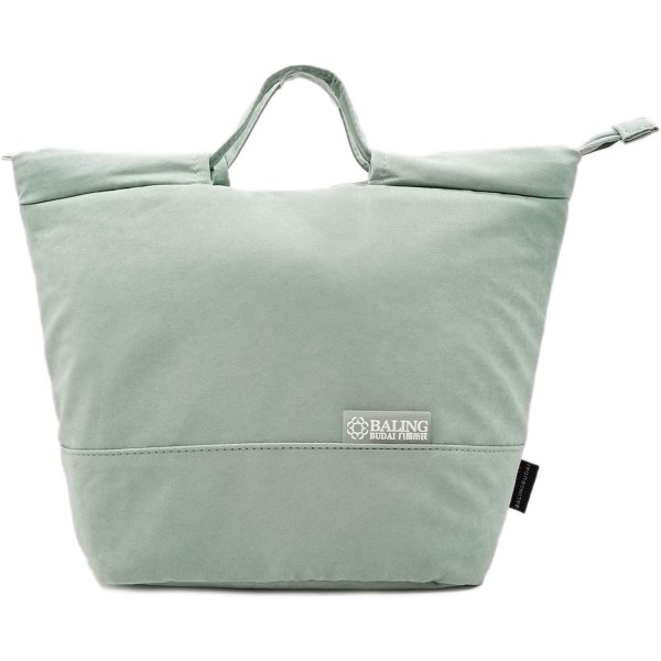 Kylare Lunchbox Tygpåse Professionell läcksäker handväska Tyg Termos Lunchväska Söt japanska tryckpåsar för kvinnor Vuxna (#2 Grön)