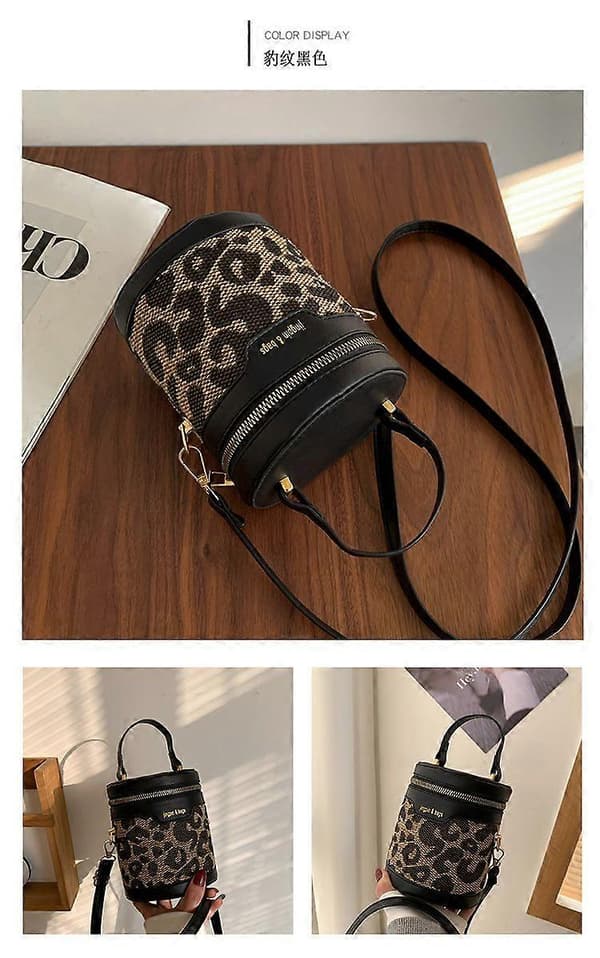 Mobile Phone Bag with Shoulder Strap - Women's PU Leather Handbag with Adjustable Strap - 10014