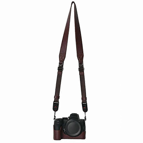 Tyyppi E Nikon Z 5/Z 6 II/Z 7 II Kamerakotelo Suuri Aukko Aitoa Lehmännahkaa Suoja Style D