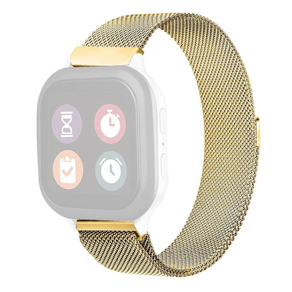 Til Verizon Gizmo Watch 1 Smartwatch Rem Milanese Mesh Bånd Rustfrit Stål Magnetisk Armbånd Style B