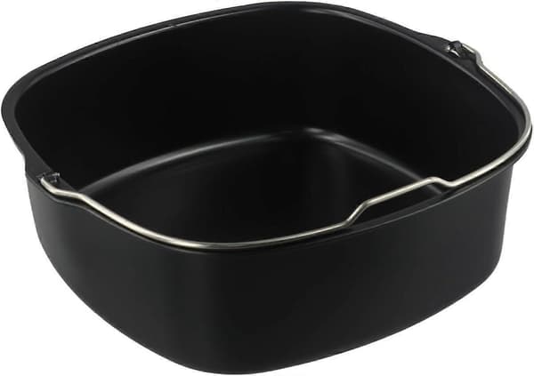 Airfryer Kageform Non-Stick Bageplade til Ovn Mikrobølgeovn 7 8 Tommer Rustfri Aluminium