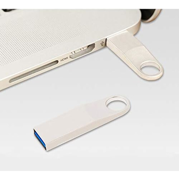 USB-minne 8 GB USB-minne Hög hastighet Minneskort 2.0 USB-minne Penna Data lagring (8 GB Silver)