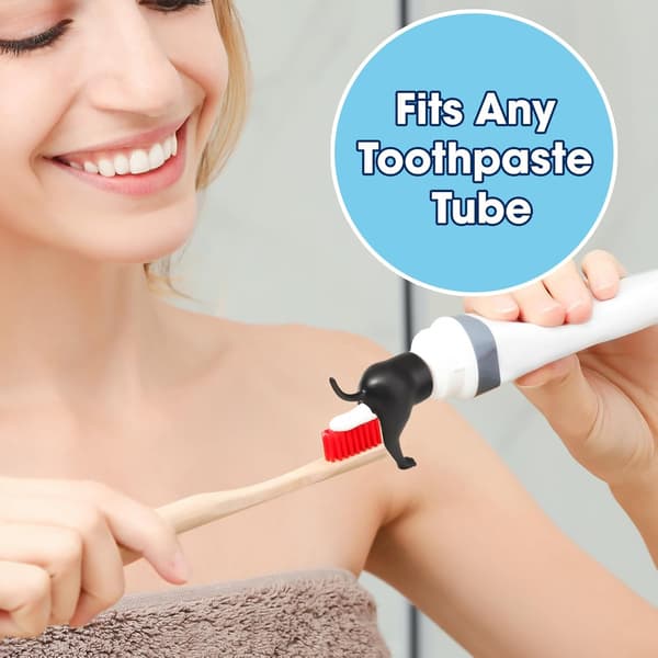 3-pack Pooping Dog Butt Toothpaste Topper, Funny Toothpaste Dispenser, Creative Toothpaste Topper, Pooping Toothpaste Tube, Toothpaste Squeezer, Toothpaste