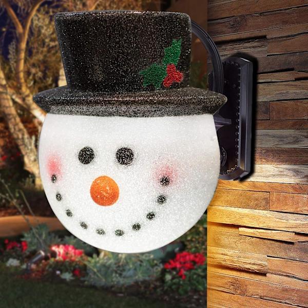 2-pack snögubbe jul veranda ljusskydd 12 tum, jul utomhusdekorationer semesterljusskydd för verandalampor