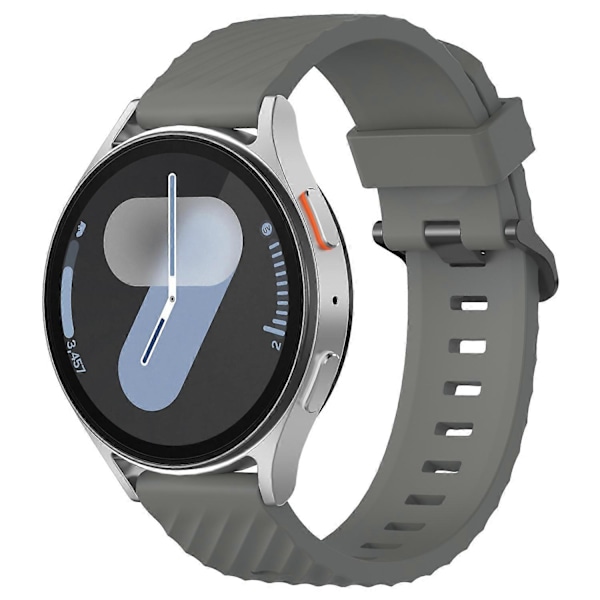 For Samsung Galaxy Watch3 45mm/Galaxy Watch 46mm Klokkereim 22mm Silikon Klokkebånd Style I