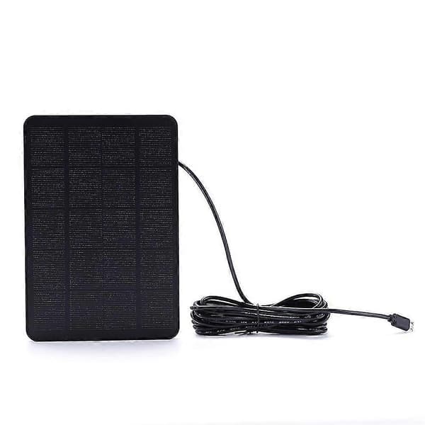 Waterproof 10W Solar Panel Charger Security Camera Solar Powered Charger With Charging Cable