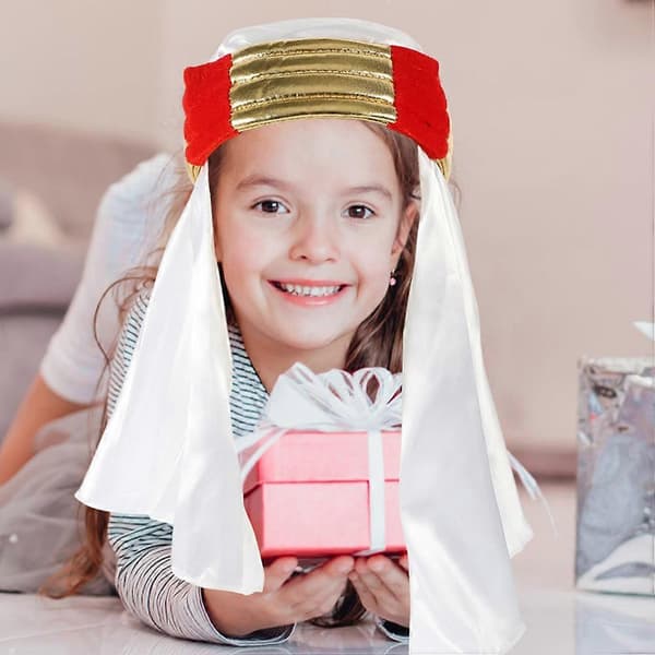 Arabisk Hat 2 Stk. til Fest Stofmateriale i Assorterede Farver