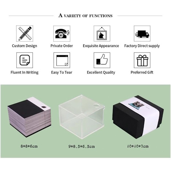 3D Notesblok 2025 Ur-Kalender, Kreativ Skrivebordskalender DIY Notesblok, Panda 3D Kalender Riv Papir Udskæring Notesblok