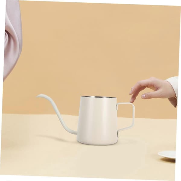 Svansehals kaffekedel i rustfrit stål med præcis tud til Pour Over hånddryp-brygning