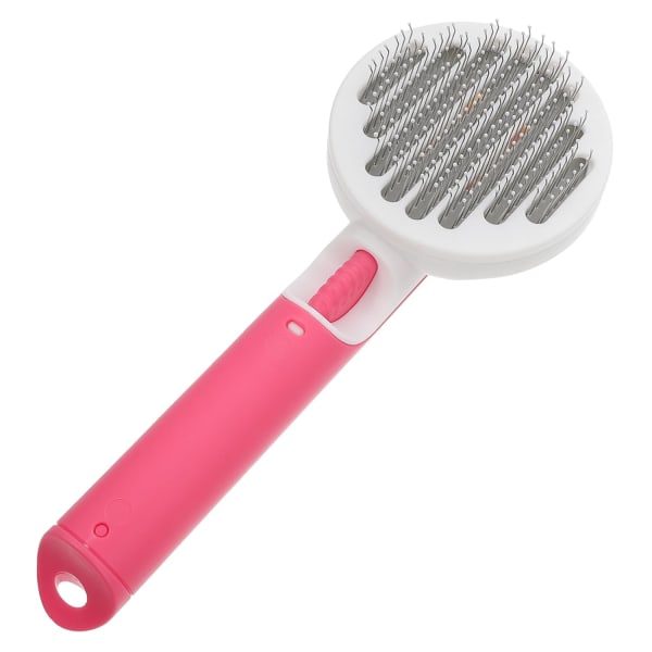 pet massage hair removal comb dog smoothing brush cat grooming brush self cleaning dog brush hair remover tool cat grooming shedding tool Pet Supply