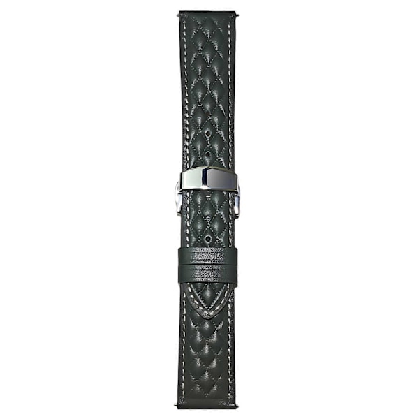 Armband i äkta läder med rombstruktur för Huawei Watch GT 5 Pro 46 mm/GT 5 46 mm 22 mm Style D