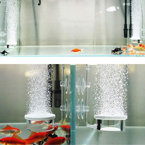 Sugekop Boblesten Til Akvarier Oxygen Diffuser Tilføjer Oxygen Til Aquaponiske Dyrkningssystemer-Y35 3.5Cm