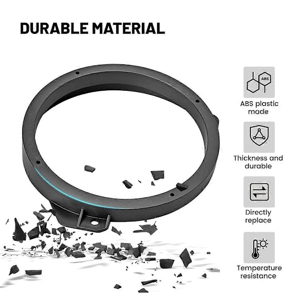 Högtalaradapter för framdörr 6,5 tum för / Audiohögtalaravståndsringsfäste