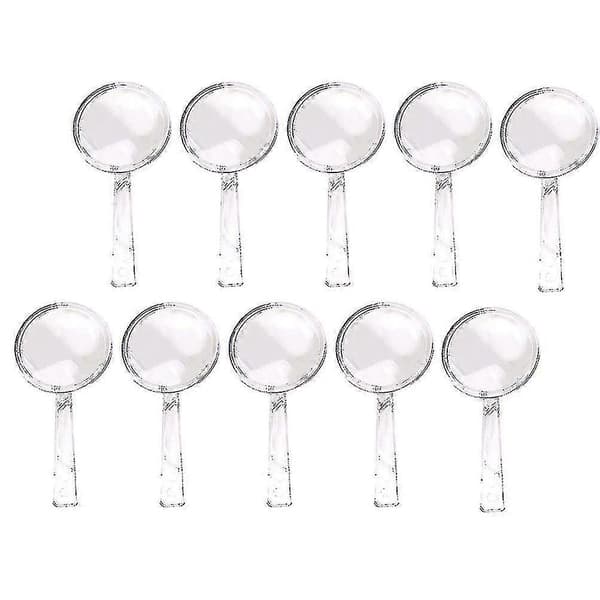 24 pcs Magnifying Glass 42 mm Handheld Small Magnifiers For Experiments