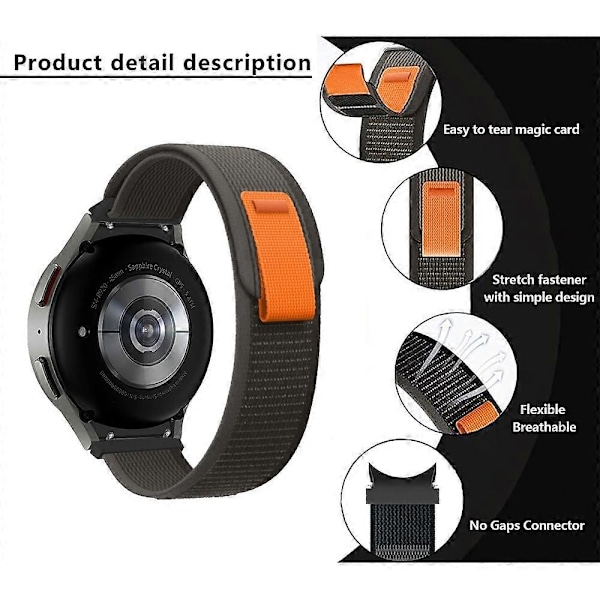Kellon rannekkeet Galaxy Watch4 40mm:lle Style P
