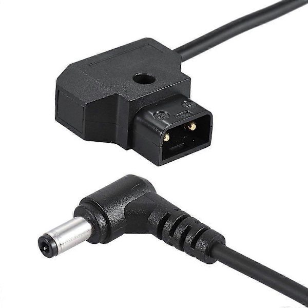 Kveilet 1M/3.28Ft D-Tap 2Pin Hann Til Dc 5.5 X 2.1Mm Adapterkabel Forlengelse Elastisk Linje For Anton V