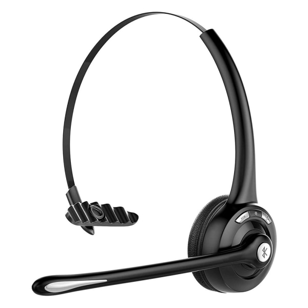 Bluetooth Headset/Cell Phone Headset with Microphone, Office Wireless Headset, Over the Head Earpiece